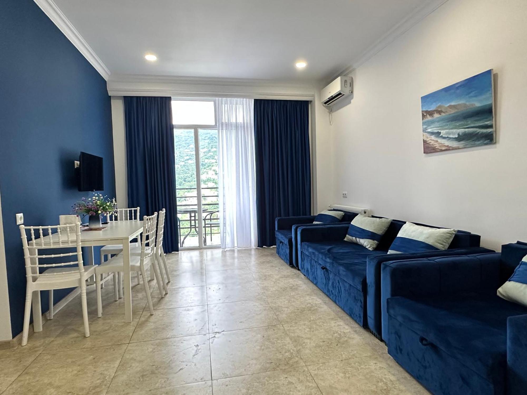 Blue Apartment Gonio Exteriér fotografie